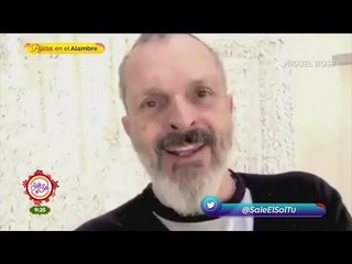 Miguel Bosé sorprende en un video por su aspecto descuidado | Sale el Sol
