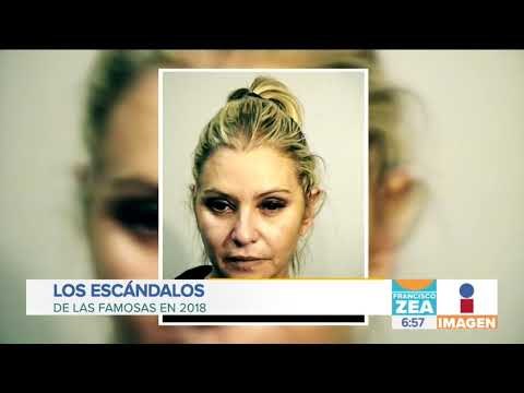 ¡Estos fueron los escándalos de las famosas que marcaron el 2018! | Noticias con Francisco Zea