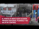 Incendio en Iztapalapa donde murieron menores fue provocado