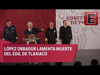 López Obrador condena asesinato del edil de Tlaxiaco