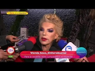 Wanda Seux cumple 71 años tras grave estado de salud | Sale el Sol