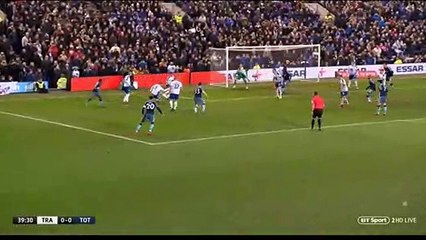 Serge Aurier Goal - Tranmere Rovers 0-1 Tottenham (Full Replay)