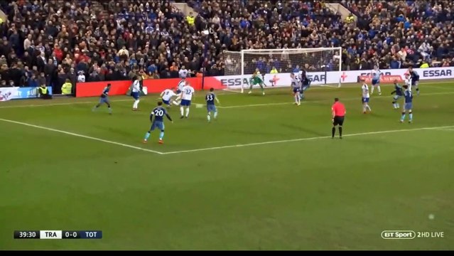 Serge Aurier Goal - Tranmere Rovers vs Tottenham Hotspur 0-1 04/01/2019