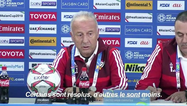 Coupe d'Asie 2019: les Emirats arabes unis et le Barhein prêts