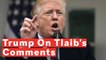 Trump Calls Rashida Tlaib's Profanity-Laced Call For His Impeachment 'Disgraceful'