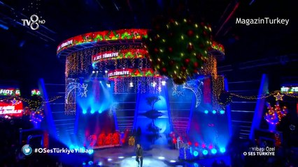 مشاركة الممثل طارق اونلو اغلو في برنامج صوت تركيا حلقة ليلة راس السنة - مترجم للعربية