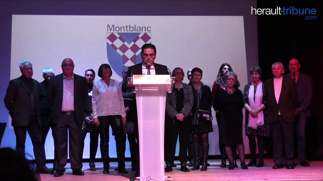 MONTBLANC - Cérémonie des voeux en images de M. Claude Allingri du 4 janvier 2019