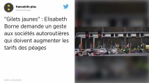 Gilets jaunes. La ministre Elisabeth Borne demande un geste aux sociétés autoroutières