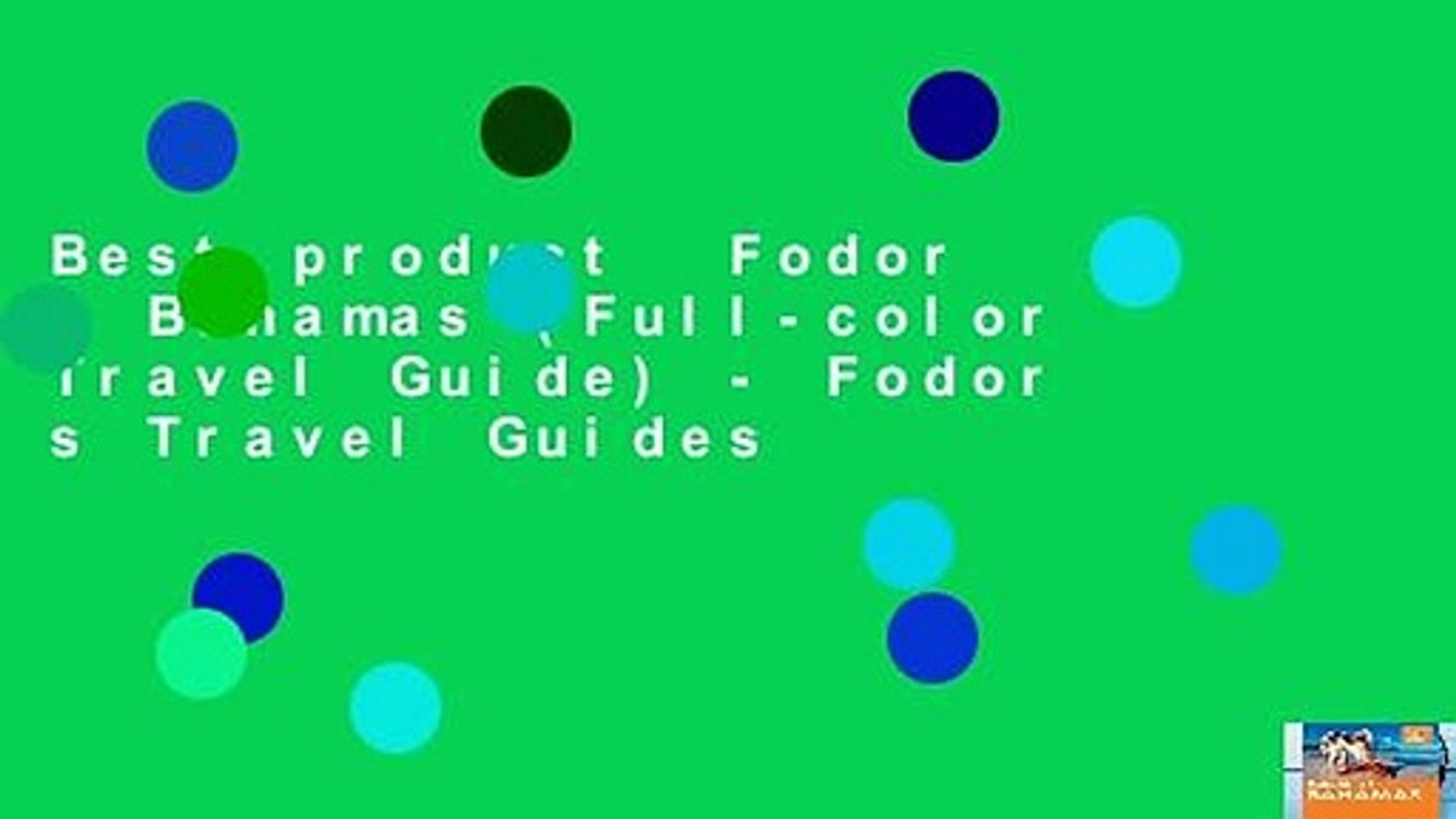 Best product  Fodor s Bahamas (Full-color Travel Guide) - Fodor s Travel Guides