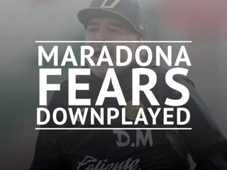 Скачать видео: Football: Maradona illness fears downplayed