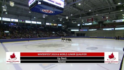 2019 Winterfest Novice Free Program 1