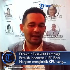 Download Video: Krtitik KPU soal Pemilihan Panelis Debat Capres, Boni Hargen: KPU Sudah Masuk Angin