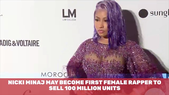 Will Nicki Minaj Become The First Female Rapper To Sell 100 Million Units