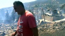 Incendios forestales destruyen 60 casas en chilena Valparaíso