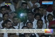 Nicolás Maduro en homenaje a Fidel Castro en La Habana-VTV