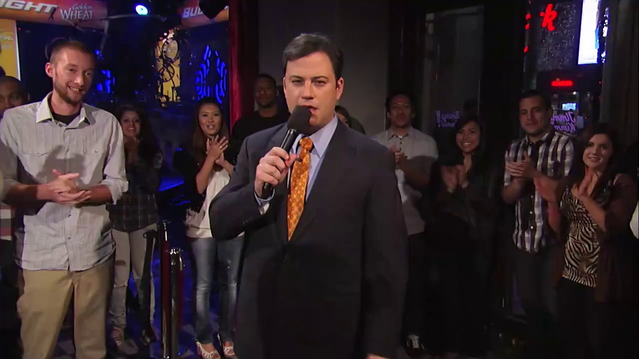 Kelis Performing Acapella on Jimmy Kimmel 2010