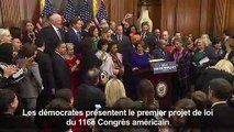 Les démocrates américains présentent leur premier projet de loi