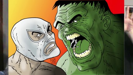 DRAW TV Santo VS the Hulk