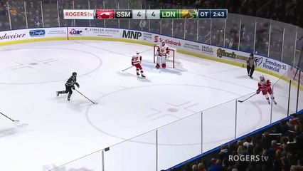 OHL Jordan Sambrook OT Winner vs LDN