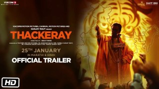 Thackeray - HD Official Trailer - Nawazuddin Siddiqui, Amrita Rao - Releasing 25th January