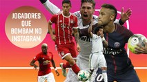 Os 10 jogadores de futebol com mais seguidores no Instagram