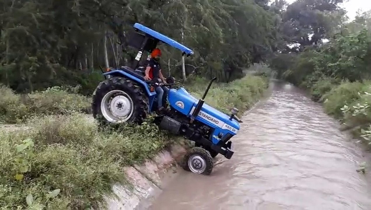 Tractor stunt