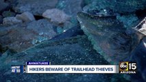 Thieves smash-and-grab from car at popular Valley trailhead