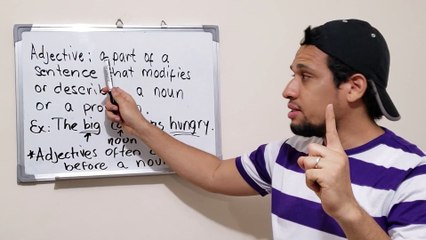 LEARN THE ADJECTIVES