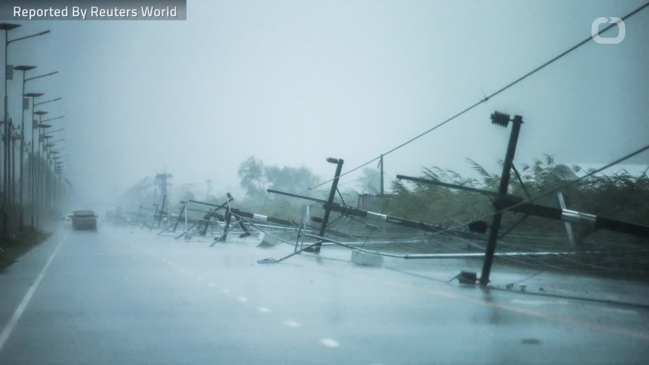 Tropical Storm In Thailand Uproots Trees, Blows Off Roofs, And Claims One Life