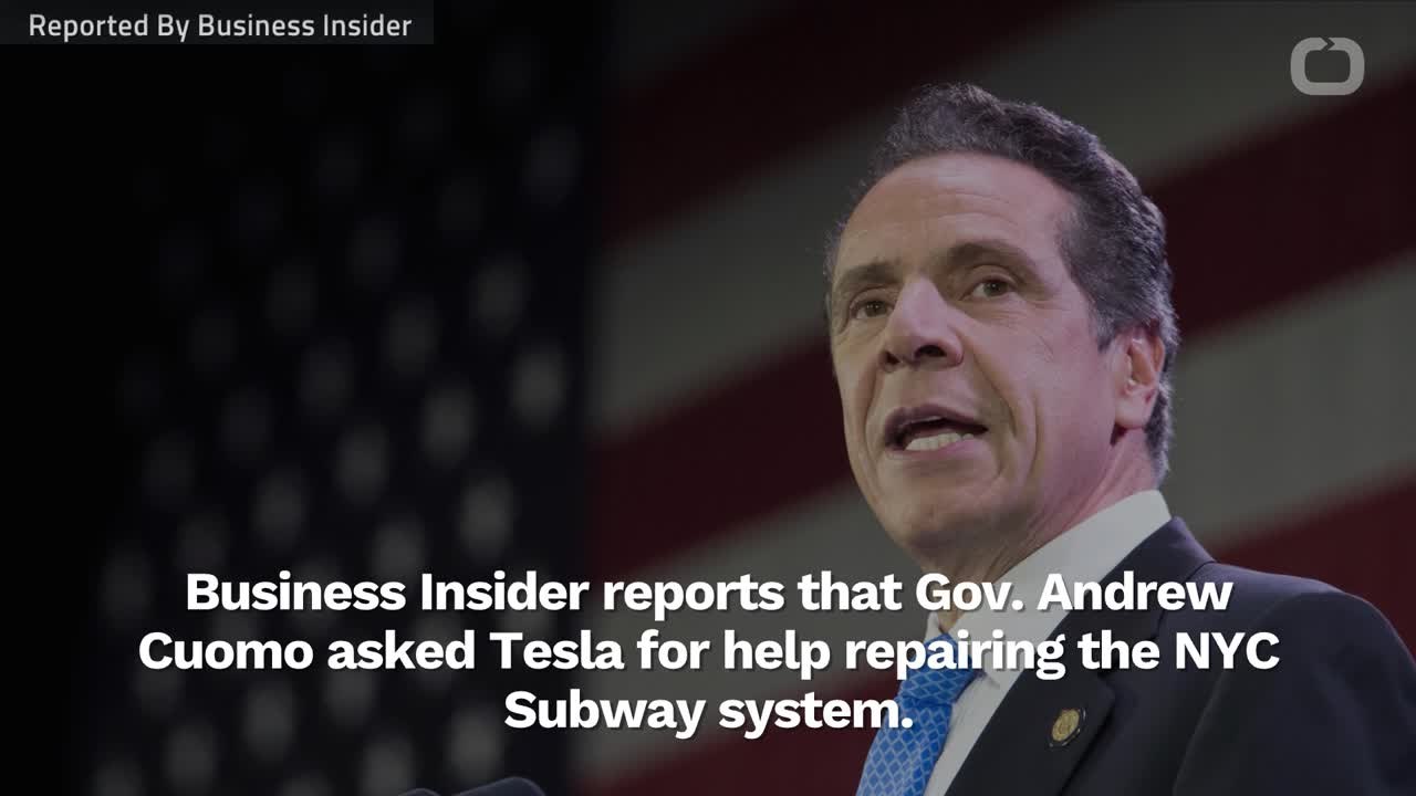 Cuomo Asked Tesla To Help Fox Subways