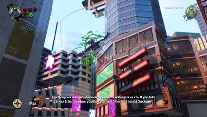 The LEGO Ninjago Movie Videogame — Walkthrough Part 4 — REAL CAT INVASION