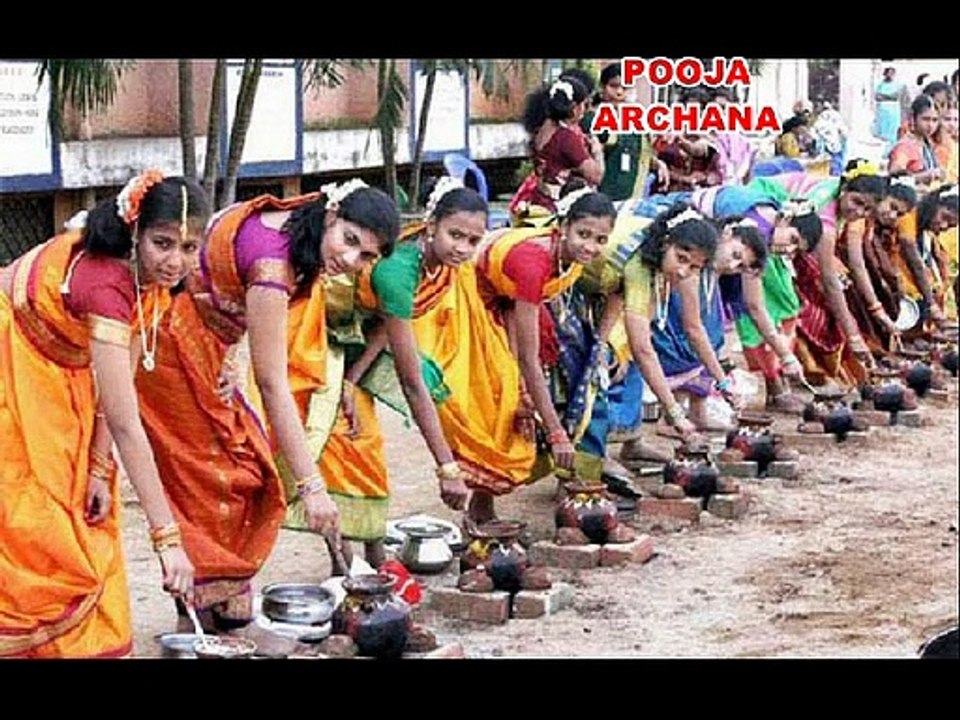 Pongal - A Famous Festival of Tamilnadu India