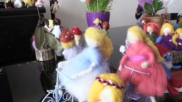 Hobi olarak başladığı keçe ekmek kapısı oldu - ANTALYA