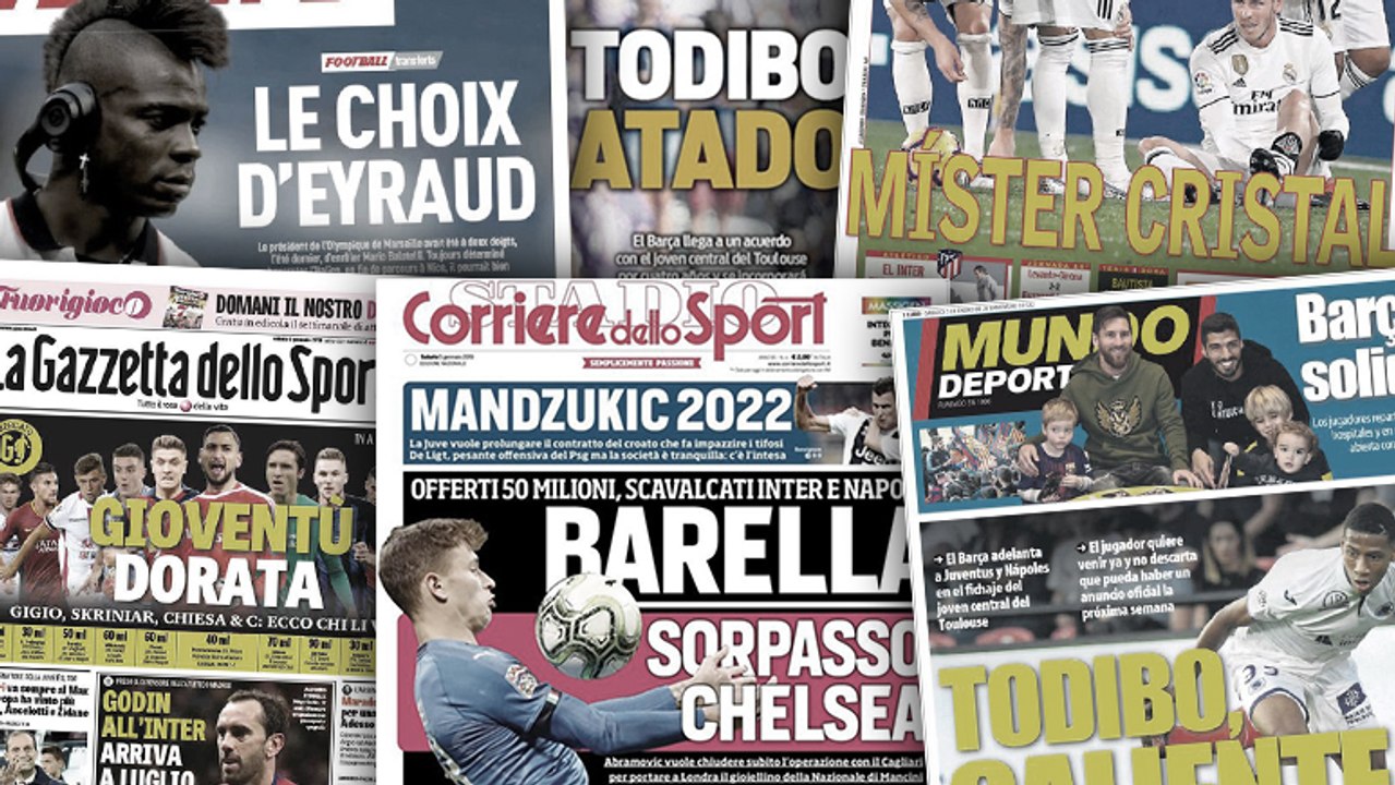 Chelsea fait ses courses en Serie A, la presse espagnole s’en prend à Gareth Bale