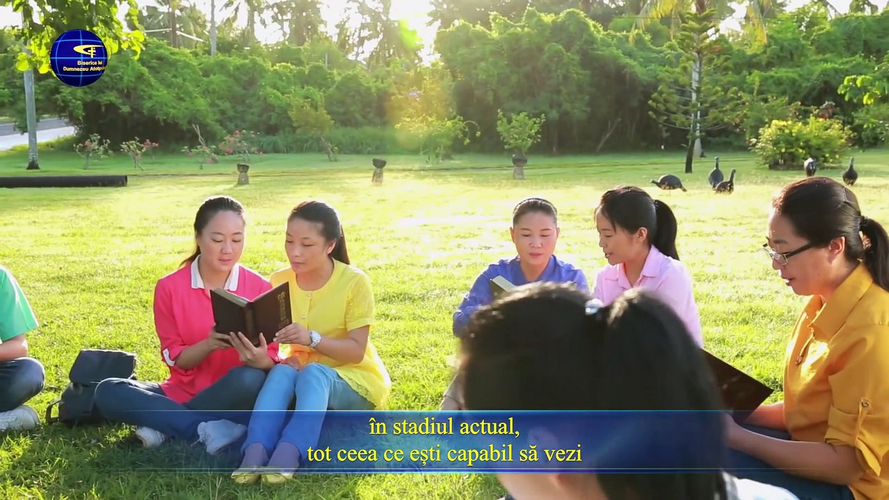 Cuvântul lui Dumnezeu „Totul se împlinește prin cuvântul lui Dumnezeu”