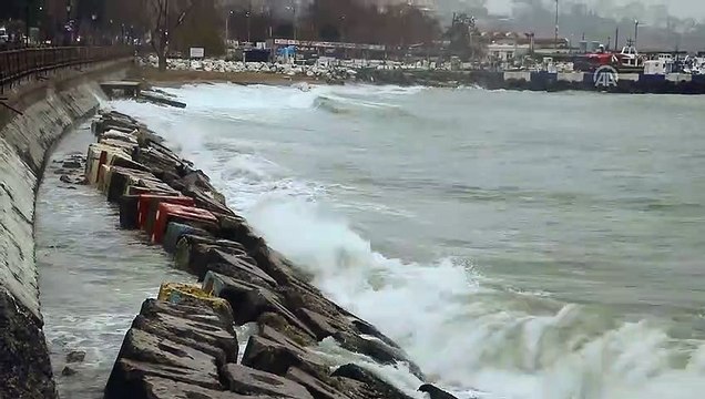 Marmara Denizi'nde ulaşıma poyraz engeli - TEKİRDAĞ