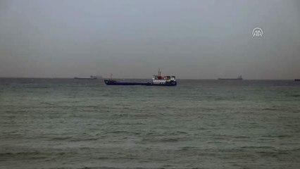 Marmara Denizi'nde Ulaşıma Poyraz Engeli - Tekirdağ