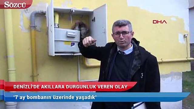 Akıllara durgunluk veren olay! ‘7 ay bombanın üzerinde yaşadık’