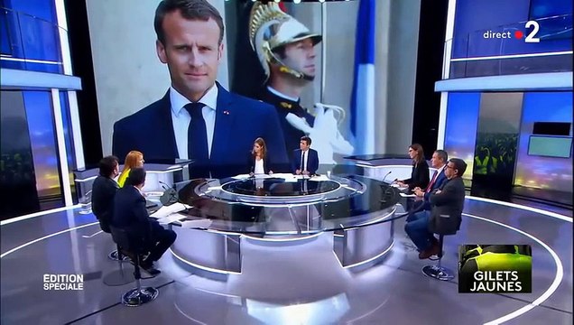 Gilets jaunes : Le message poignant d'Ingrid Levavasseur en direct dans l'édition spéciale de France 2