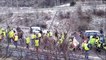 Les Gilets jaunes évacués des voies d'accès au tunnel du Fréjus