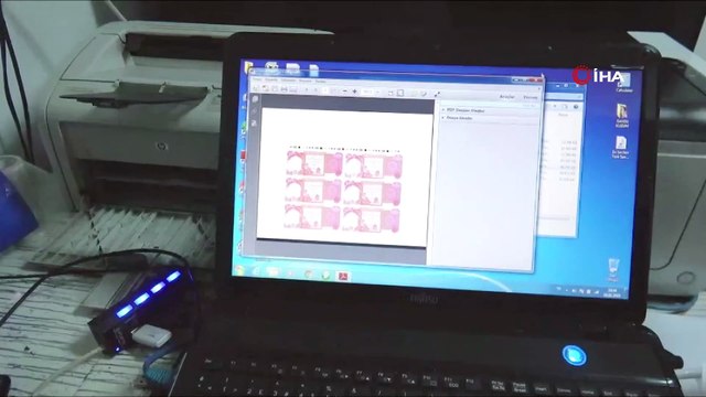 Sahte Türk lirası, ABD doları ve Irak dinarı basan çeteye suçüstü kamerada