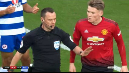 Juan Mata penalty Goal - Manchester United 1 - 0 Reading - 05.01.2018