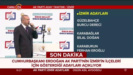 AK Parti Karşıyaka Belediye Başkan Adayı