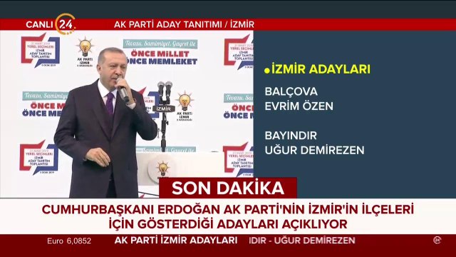 AK Parti Bayraklı Belediye Başkan Adayı