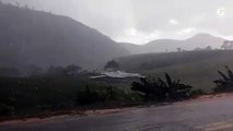Tempestade destelha casas em Pancas