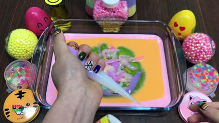 MAKING SLIME AND MIXING INTO FLOAM SLIME || HOW TO MAKE || MOST RELAXING SATISFYING SLIME VIDEOS