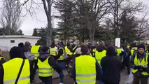 Manifestation gilets jaunes Dijon 5 janvier