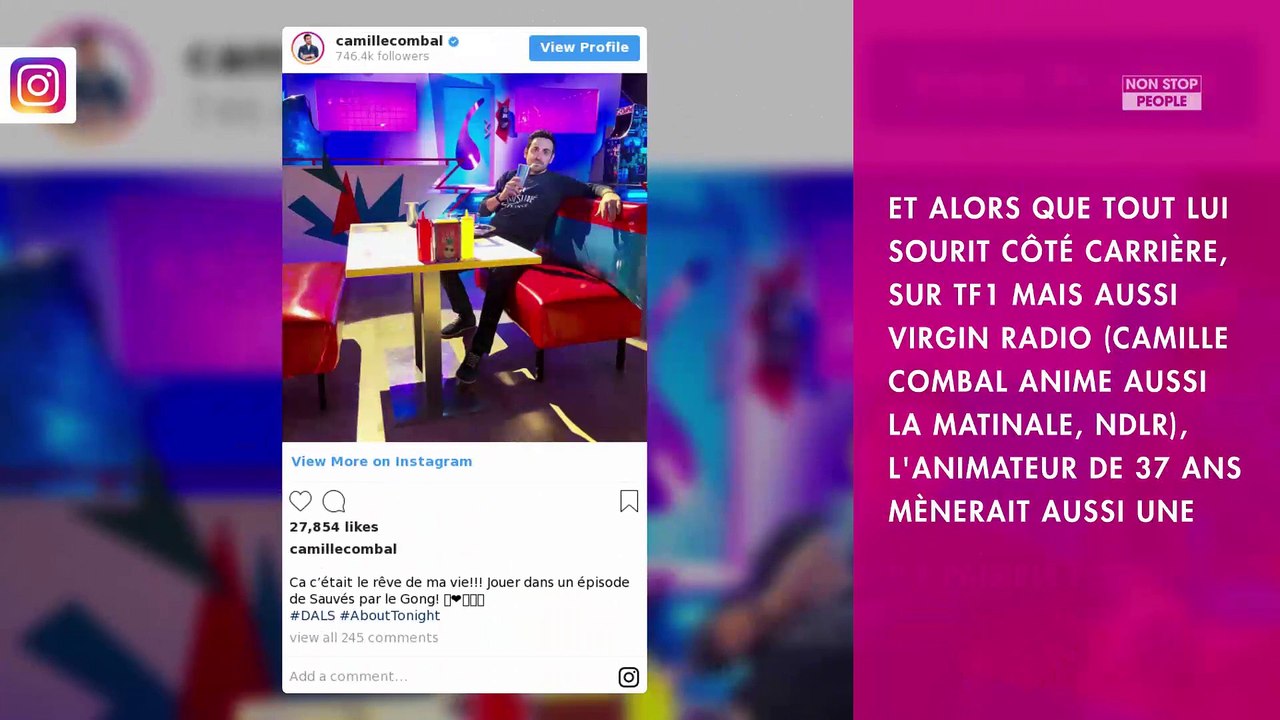 Camille Combal amoureux : ses touchantes confidences sur sa vie privée