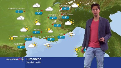 Vos prévisions météo pour ce dimanche 6 janvier