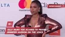 Olly Murs Won't Mess With Jennifer Hudson On Set